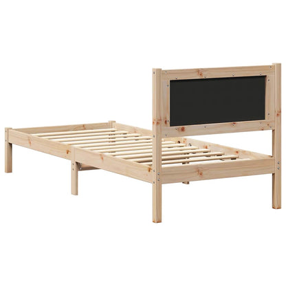 Rám Postele S Čalouněným Čelem S Čelo Taupe 75 X 190 Cm