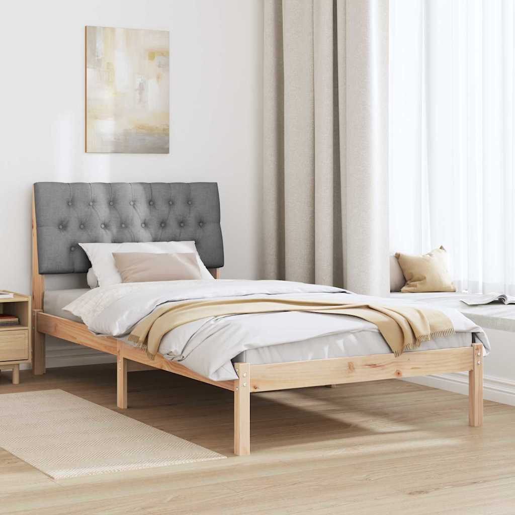 Rám Postele S Čalouněným Čelem S Čelo Hnědá 100 X 200 Cm