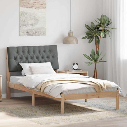 Rám Postele S Čalouněným Čelem S Čelo Hnědá 100 X 200 Cm