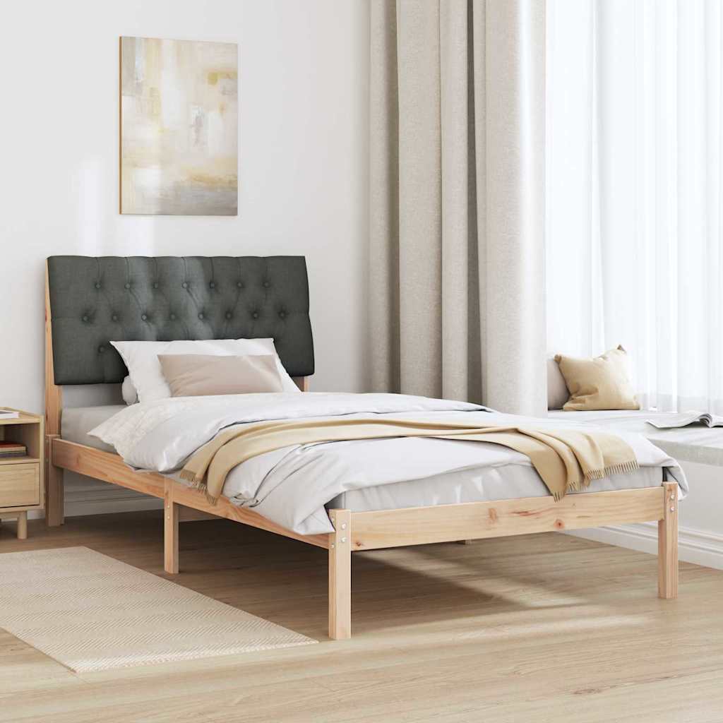Rám Postele S Čalouněným Čelem S Čelo Hnědá 100 X 200 Cm