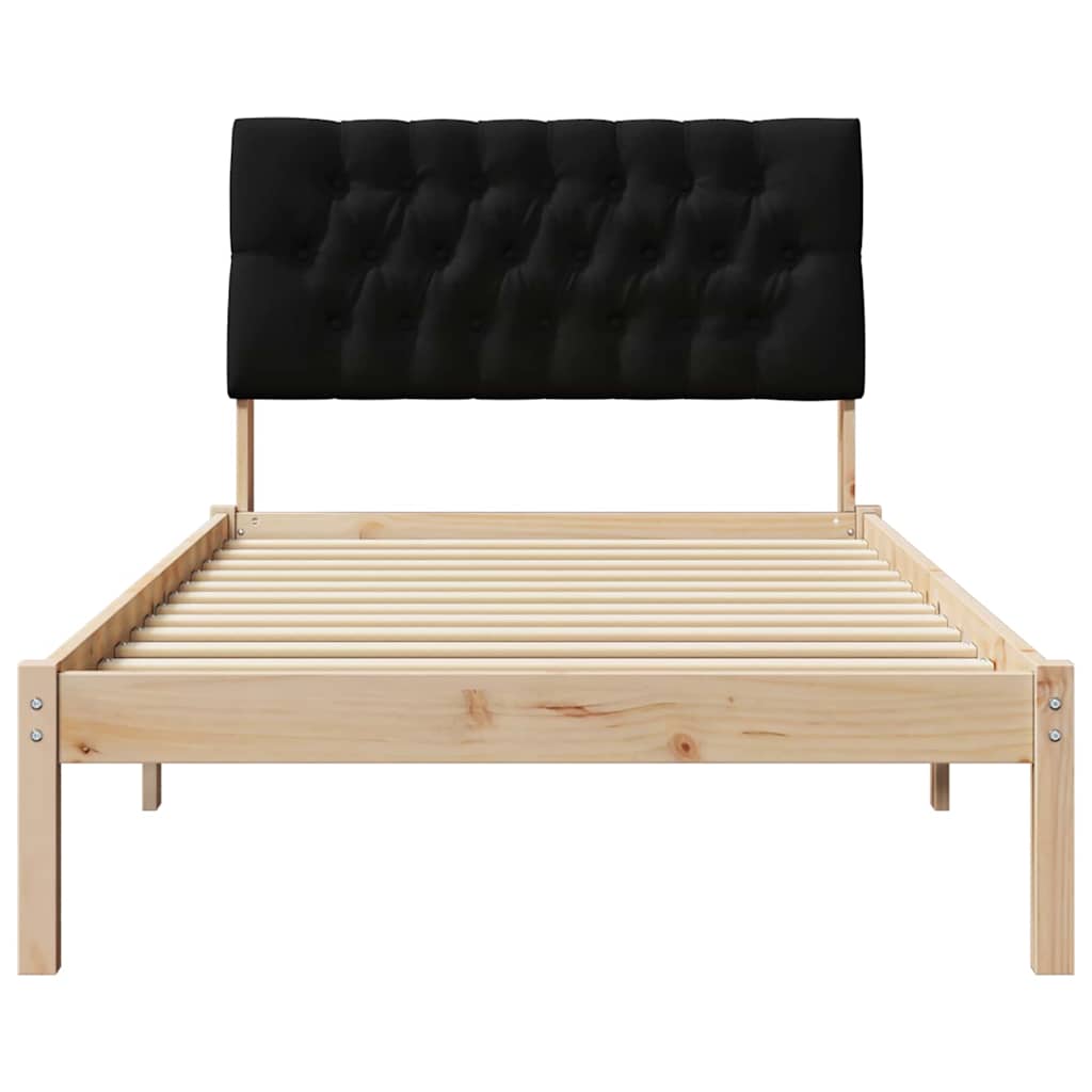 Rám Postele S Čalouněným Čelem S Čelo Hnědá 100 X 200 Cm