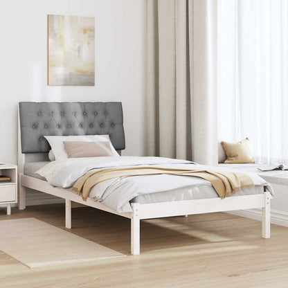 Rám Postele S Čalouněným Čelem S Čelo Bílá 100 X 200 Cm