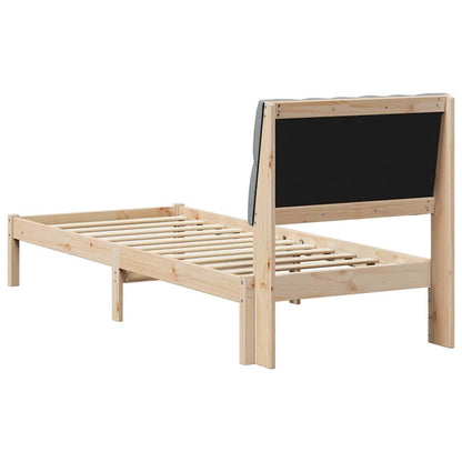Rám Postele S Čalouněným Čelem S Čelo Hnědá 75 X 190 Cm
