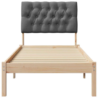 Rám Postele S Čalouněným Čelem S Čelo Hnědá 75 X 190 Cm
