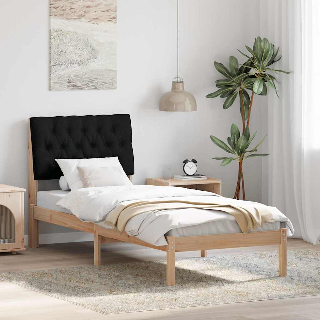Rám Postele S Čalouněným Čelem S Čelo Hnědá 75 X 190 Cm