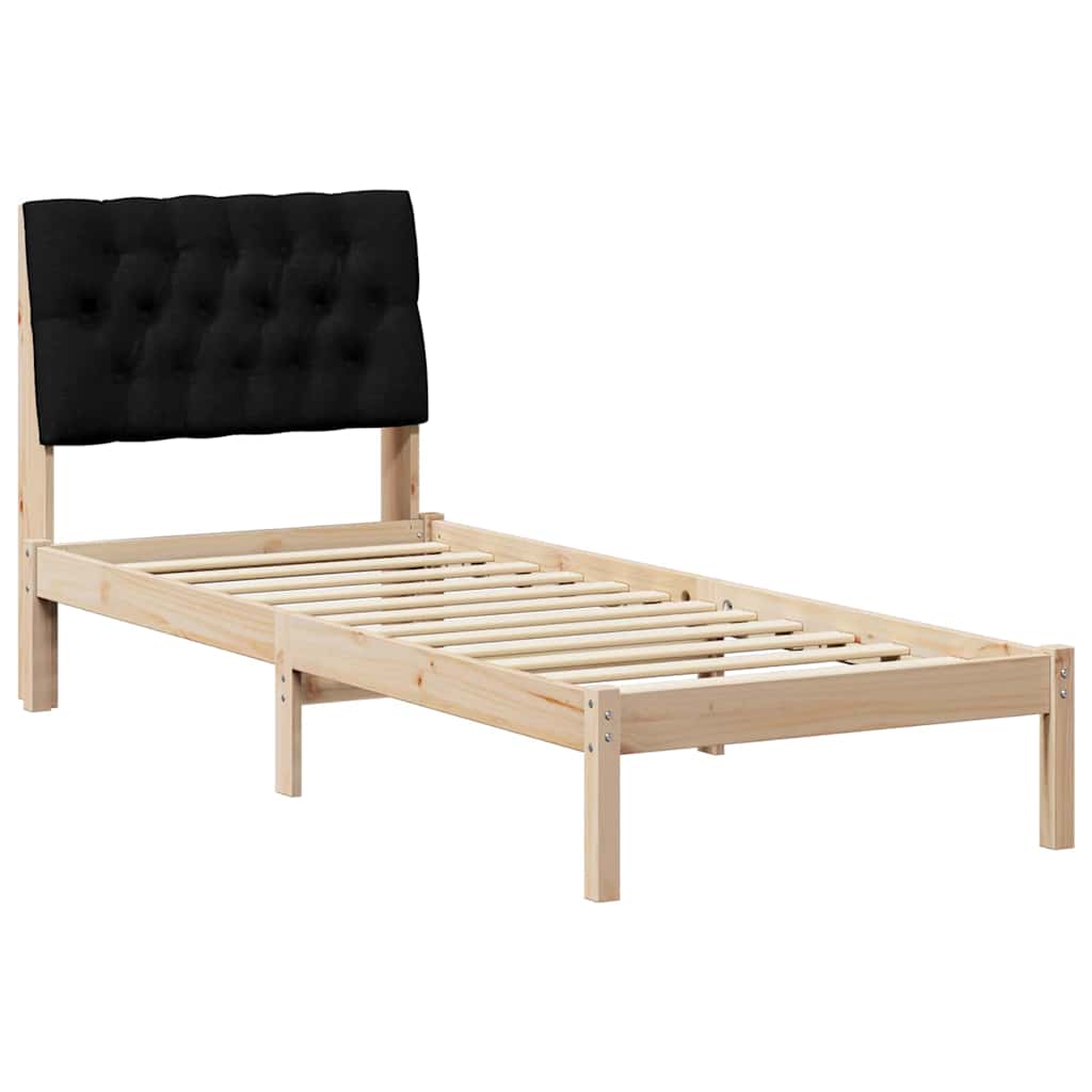 Rám Postele S Čalouněným Čelem S Čelo Hnědá 75 X 190 Cm