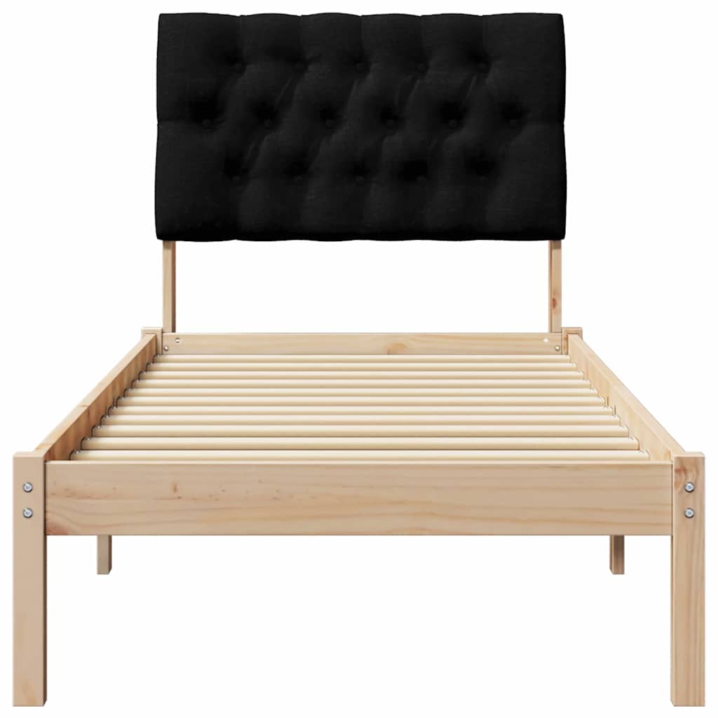 Rám Postele S Čalouněným Čelem S Čelo Hnědá 75 X 190 Cm