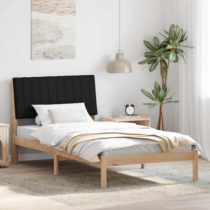Rám Postele S Čelo Hnědá 100 X 200 Cm Masivní Borové Dřevo