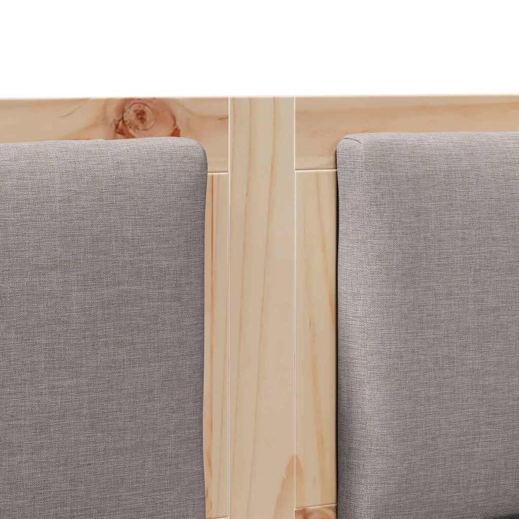 Čelo Postele Jiný Hnědá 135 Cm Masivní Borovicové Dřevo