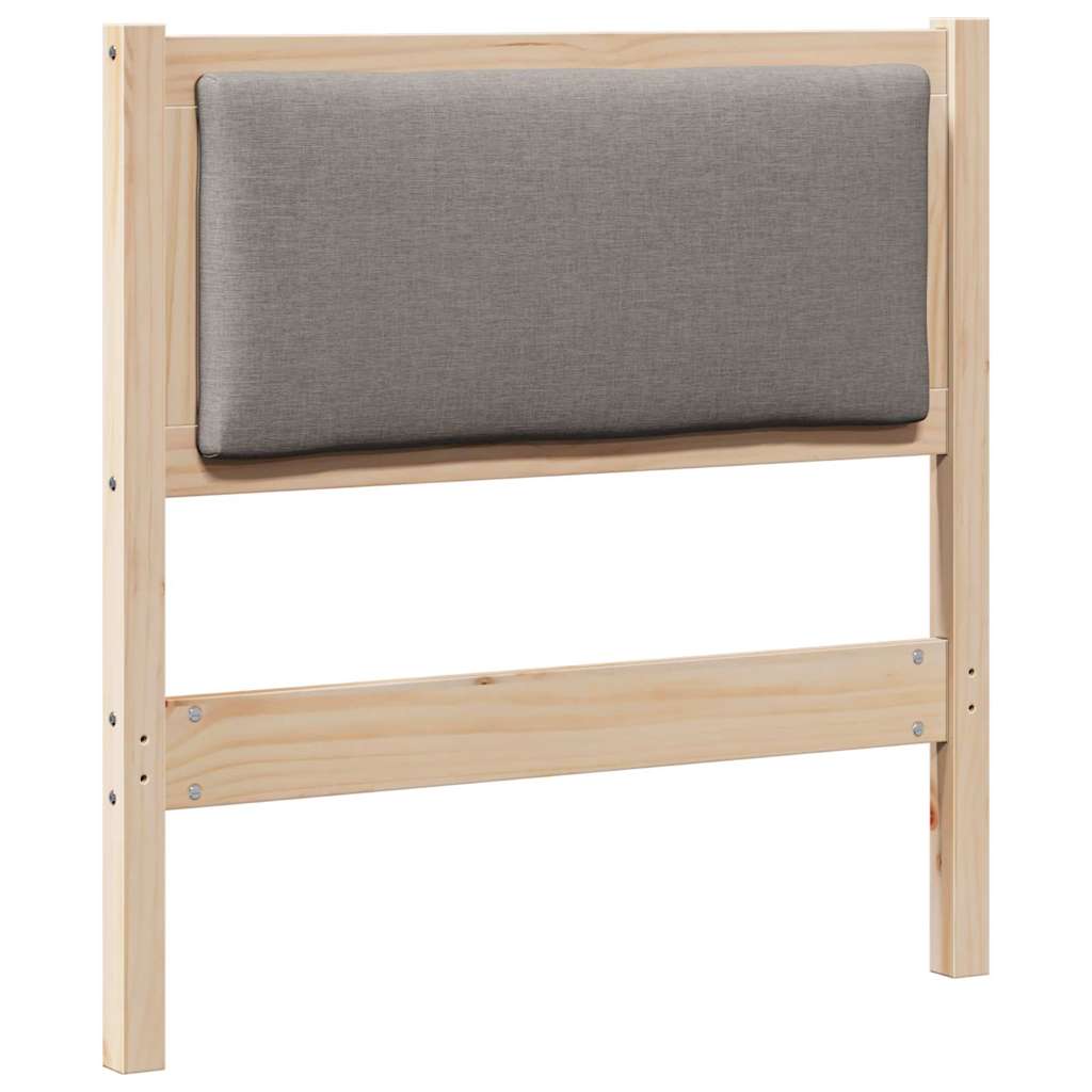 Čelo Postele Jiný Hnědá 80 Cm Masivní Borovicové Dřevo