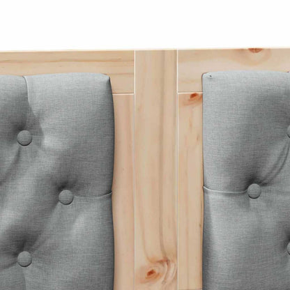 Čelo Postele Jiný Hnědá A Světlá Šedá 150 Cm