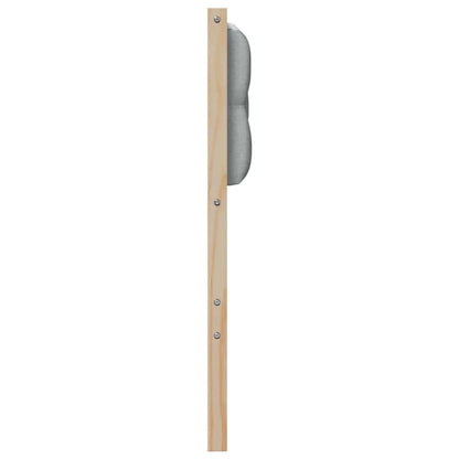 Čelo Postele Jiný Hnědá A Světlá Šedá 120 Cm