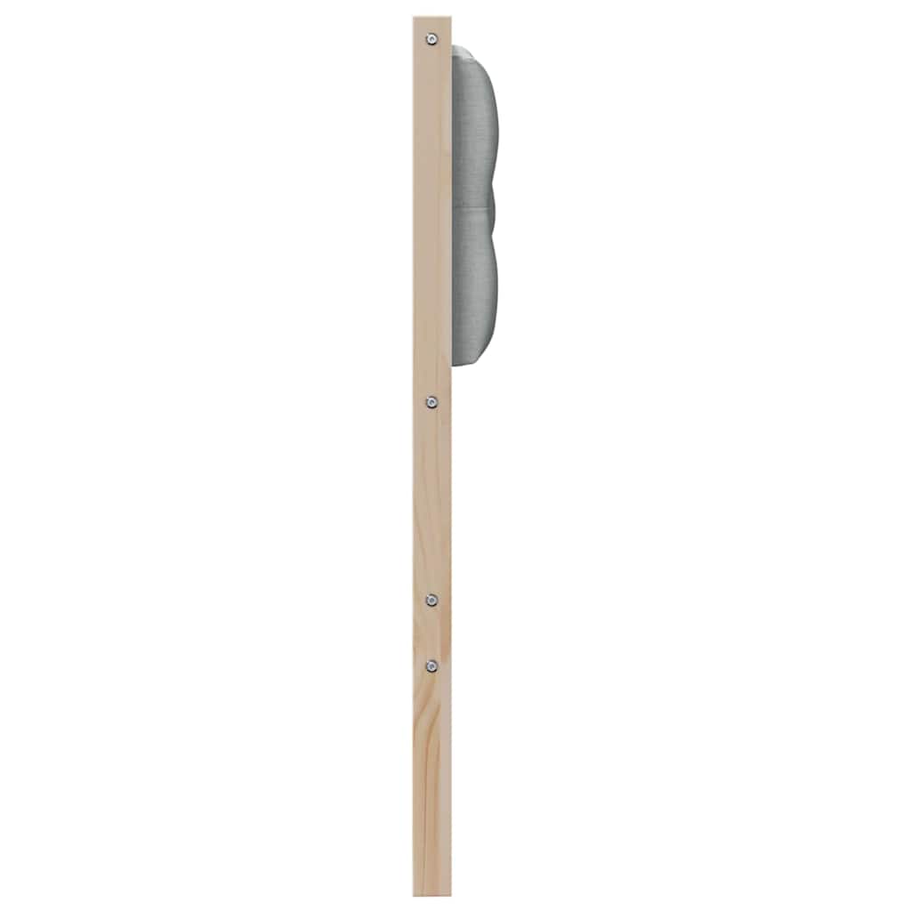Čelo Postele Jiný Hnědá A Světlá Šedá 100 Cm