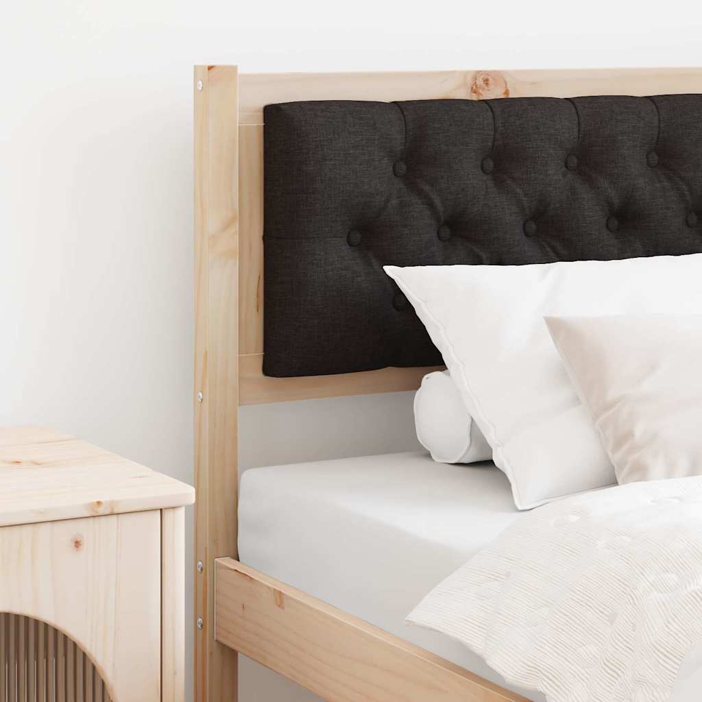 Čelo Postele Jiný Hnědo-Černá 90 Cm Masivní Borovicové Dřevo