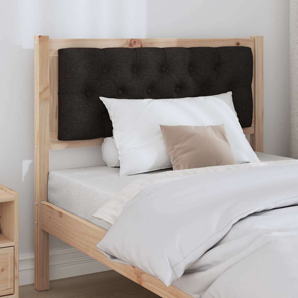 Čelo Postele Jiný Hnědo-Černá 90 Cm Masivní Borovicové Dřevo