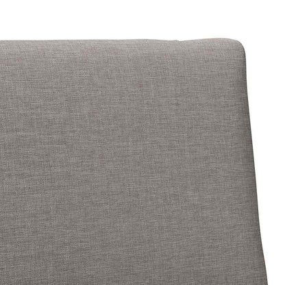 Čalouněné Čelo Postele Taupe 75 Cm Masivní Borové Dřevo