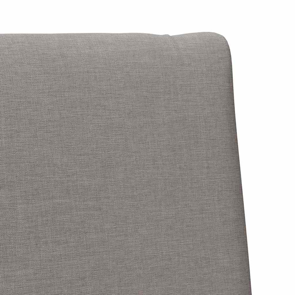 Čalouněné Čelo Postele Taupe 100 Cm Masivní Borové Dřevo