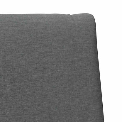Čalouněné Čelo Postele Tmavě Šedá 80 Cm Masivní Borové Dřevo