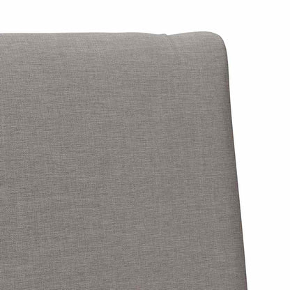 Čalouněné Čelo Postele Taupe 80 Cm Masivní Borové Dřevo