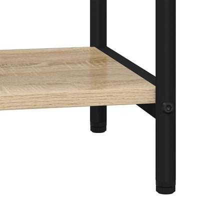 Knihovna 5 Úrovní 80 X 30 X 183 Cm Kompozitní Dřevo Sonoma Dub