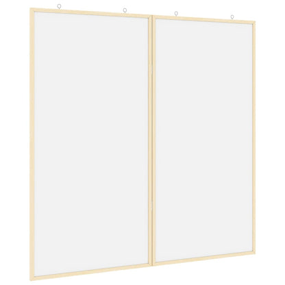 Informační Nástenka Bílá 80 X 80 X 1.4 Cm