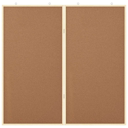 Informační Nástenka Hnědá 80 X 80 X 1.4 Cm