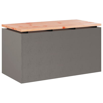 Zahradní Lavice 2 -Seater 80 X 40 X 43 Cm Rezavá Obdélníkový