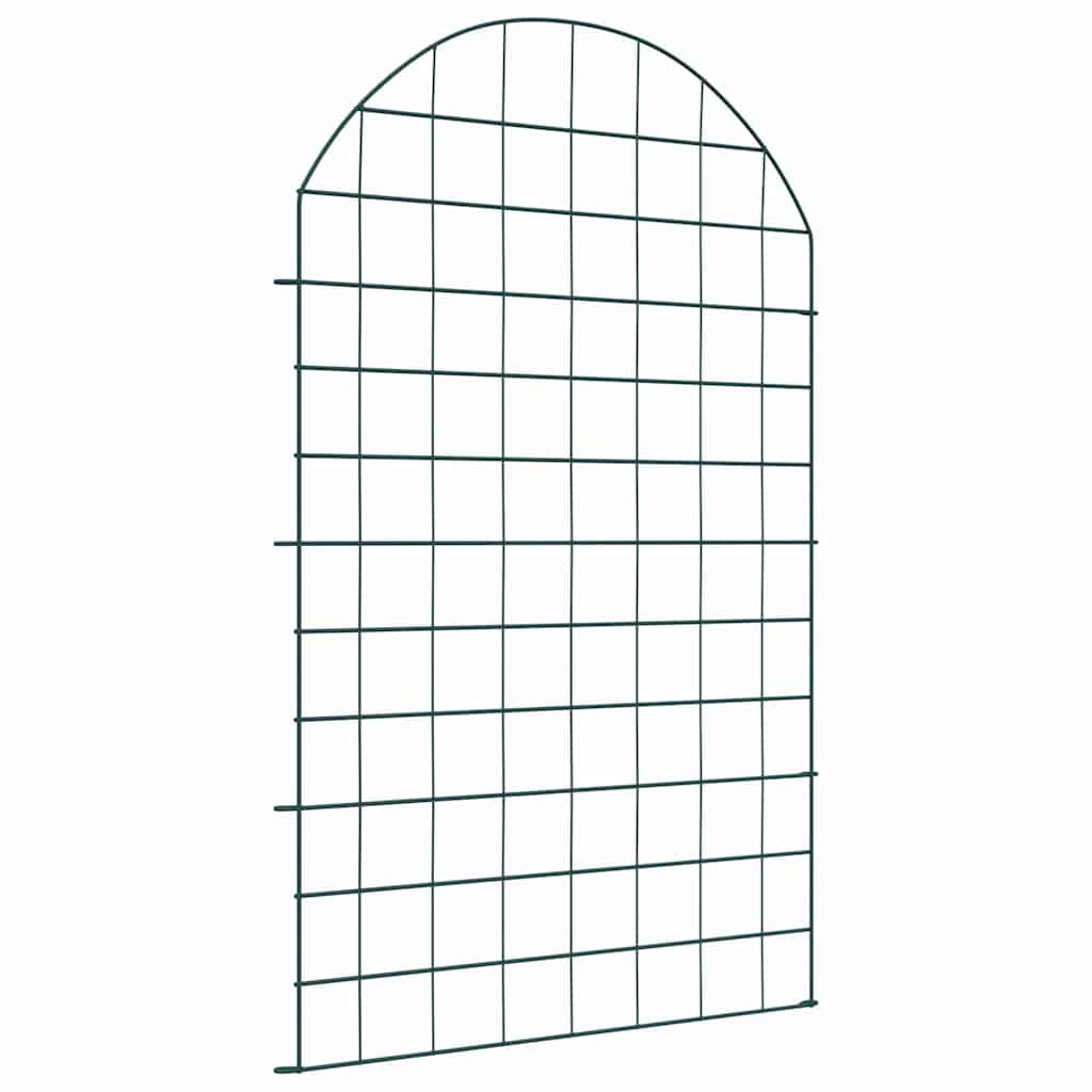 Sada Plotu Na Rybník 8 Ks 50 X 80 Cm Ocel Zelená