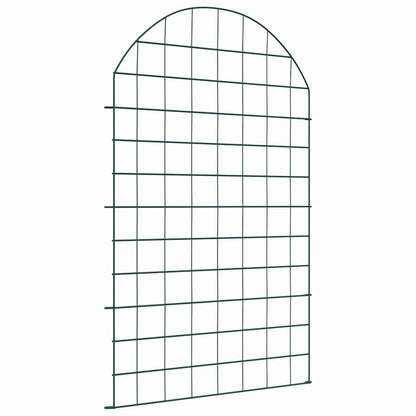 Sada Plotu Na Rybník 8 Ks 50 X 80 Cm Ocel Zelená