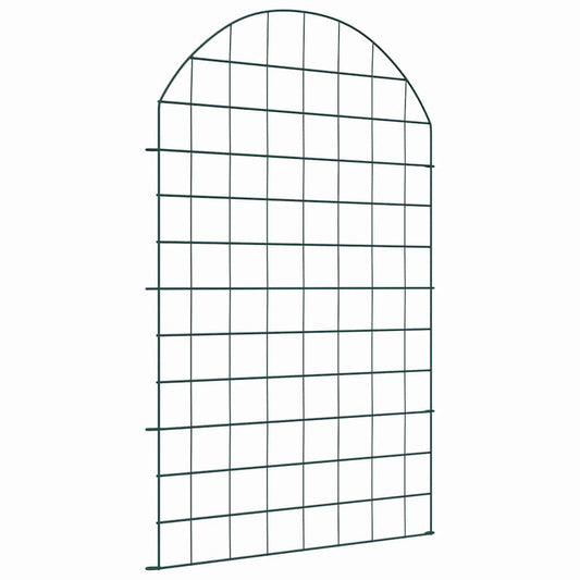 Sada Plotu Na Rybník 8 Ks 50 X 80 Cm Ocel Zelená