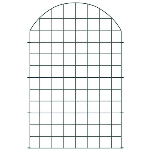 Sada Plotu Na Rybník 8 Ks 50 X 80 Cm Ocel Zelená