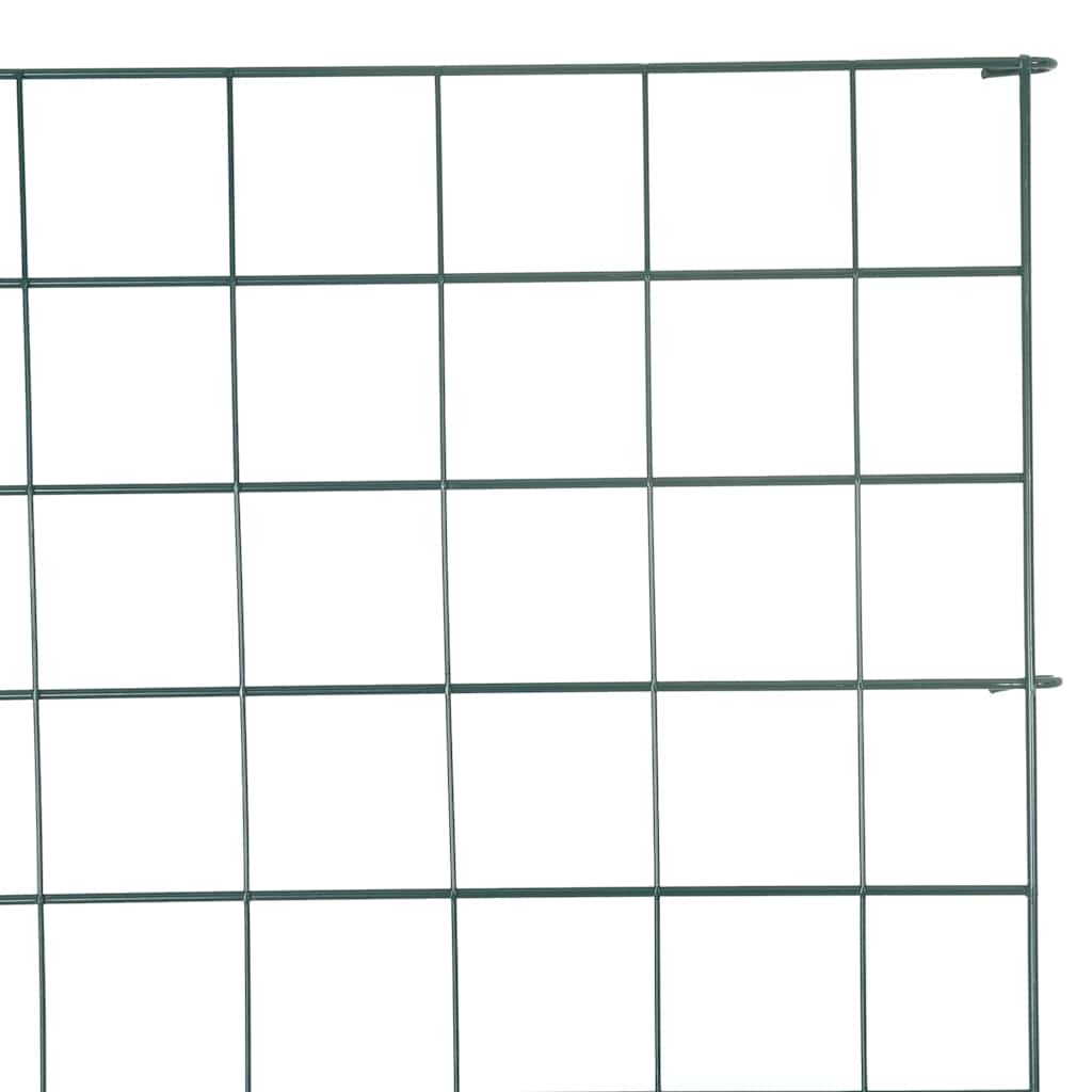 Sada Plotu Na Rybník 8 Ks 50 X 80 Cm Ocel Zelená