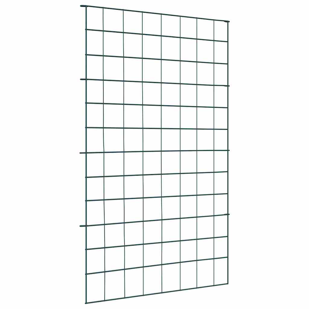 Sada Plotu Na Rybník 8 Ks 50 X 80 Cm Ocel Zelená