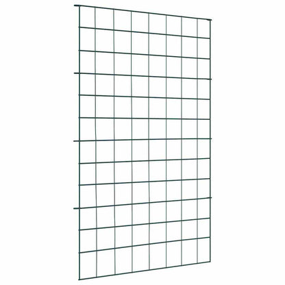 Sada Plotu Na Rybník 8 Ks 50 X 80 Cm Ocel Zelená
