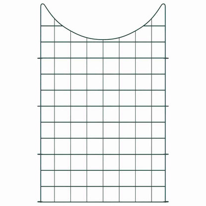 Sada Plotu Na Rybník 8 Ks 50 X 80 Cm Ocel Zelená