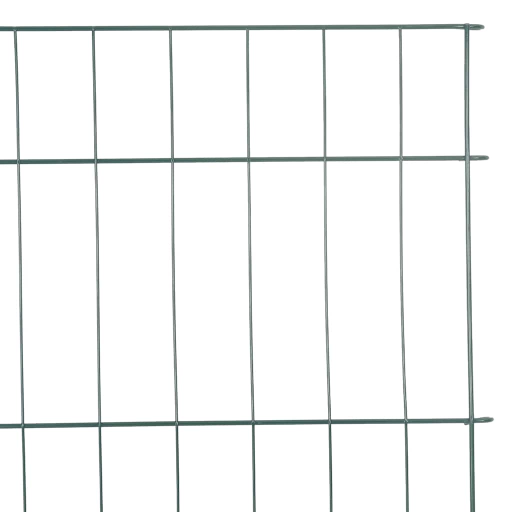 Sada Plotu Na Rybník 8 Ks 50 X 80 Cm Ocel Zelená