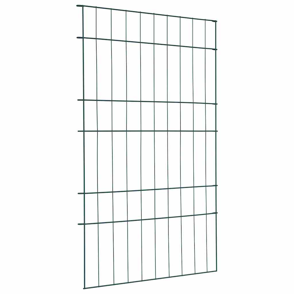 Sada Plotu Na Rybník 8 Ks 50 X 80 Cm Ocel Zelená