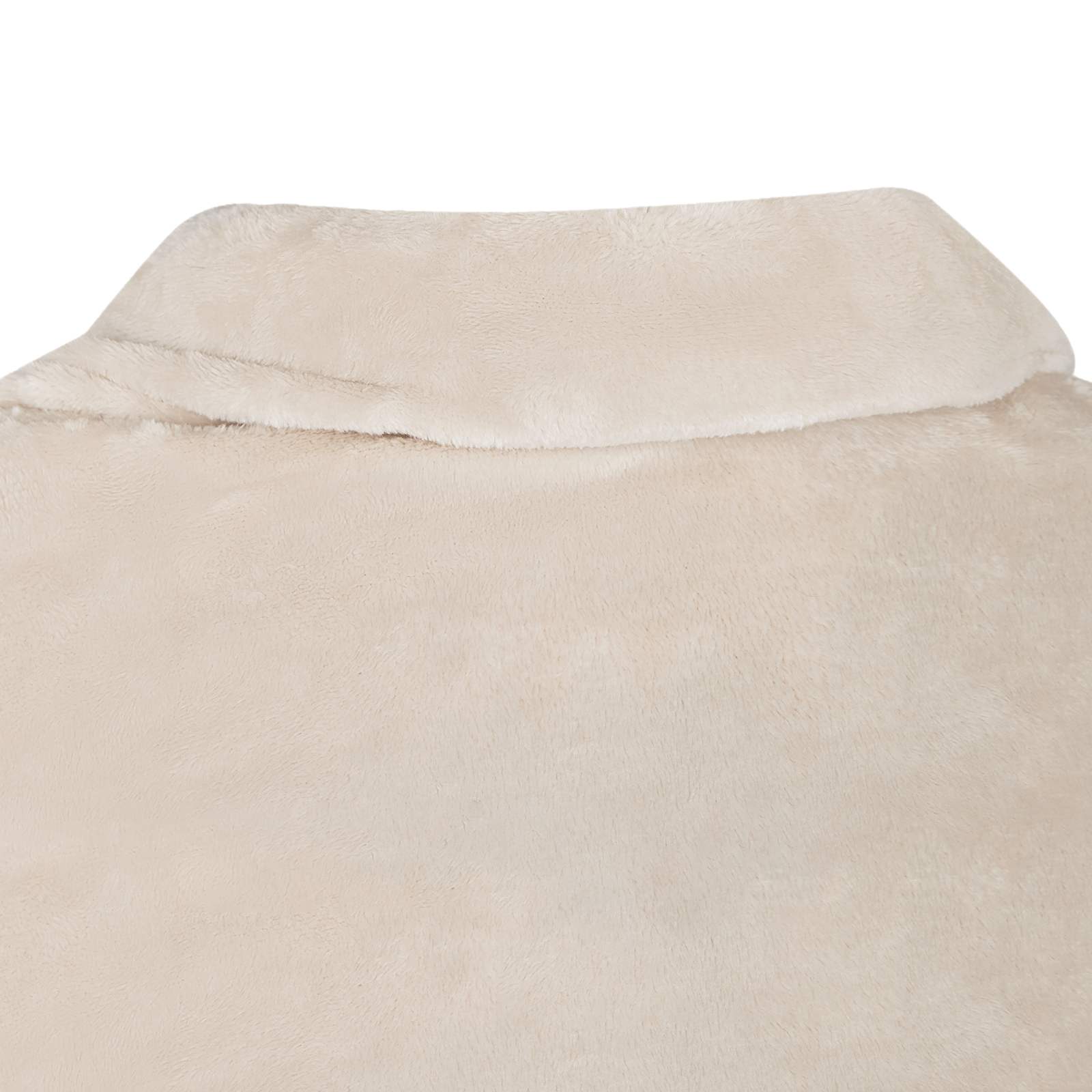 Mikina S Kapucí Béžová Flanel