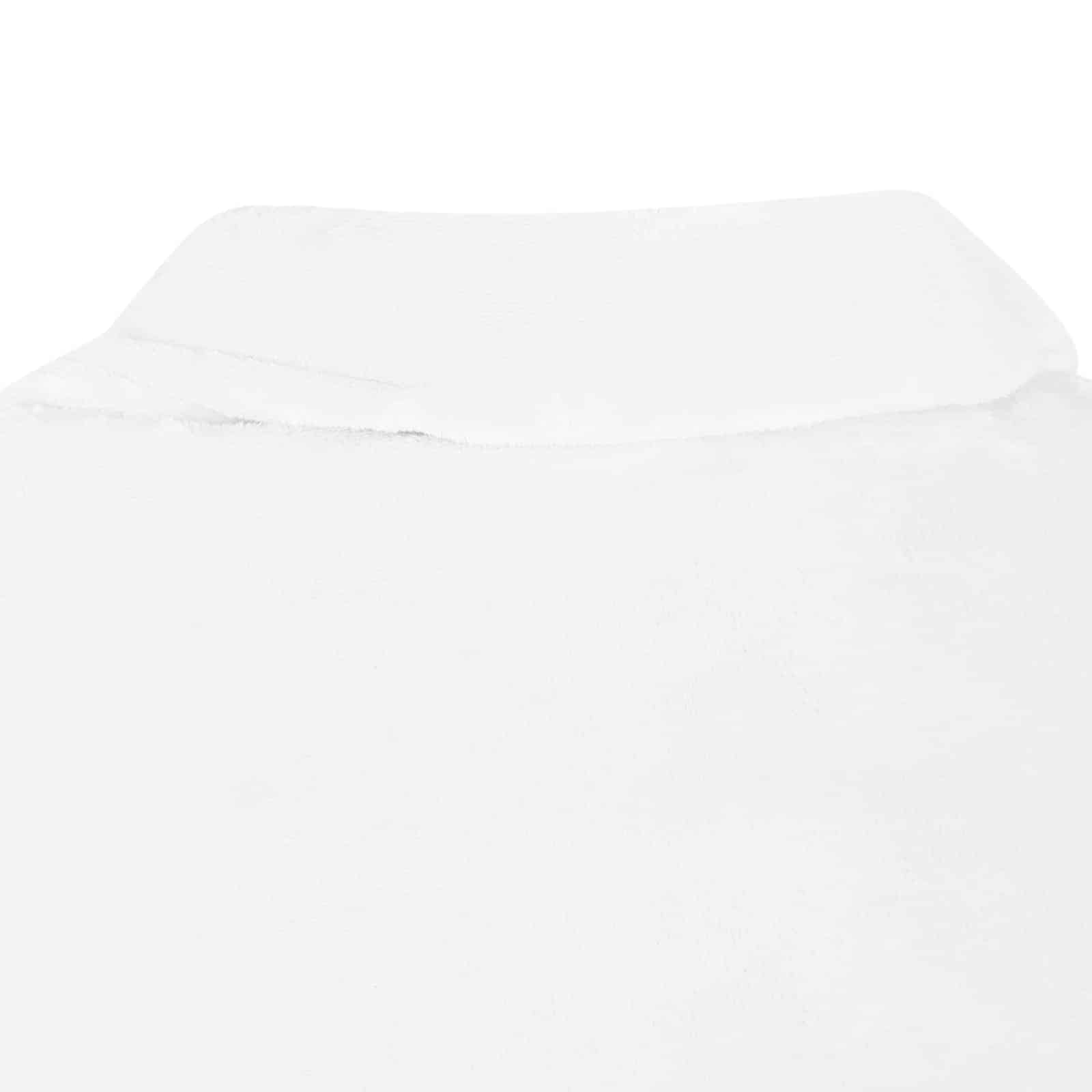 Mikina S Kapucí Bílá Flanel