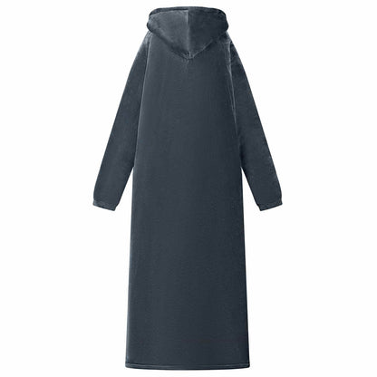 Mikina S Kapucí Námořnická Modrá 150 X 87 Cm Fleece A Flanel