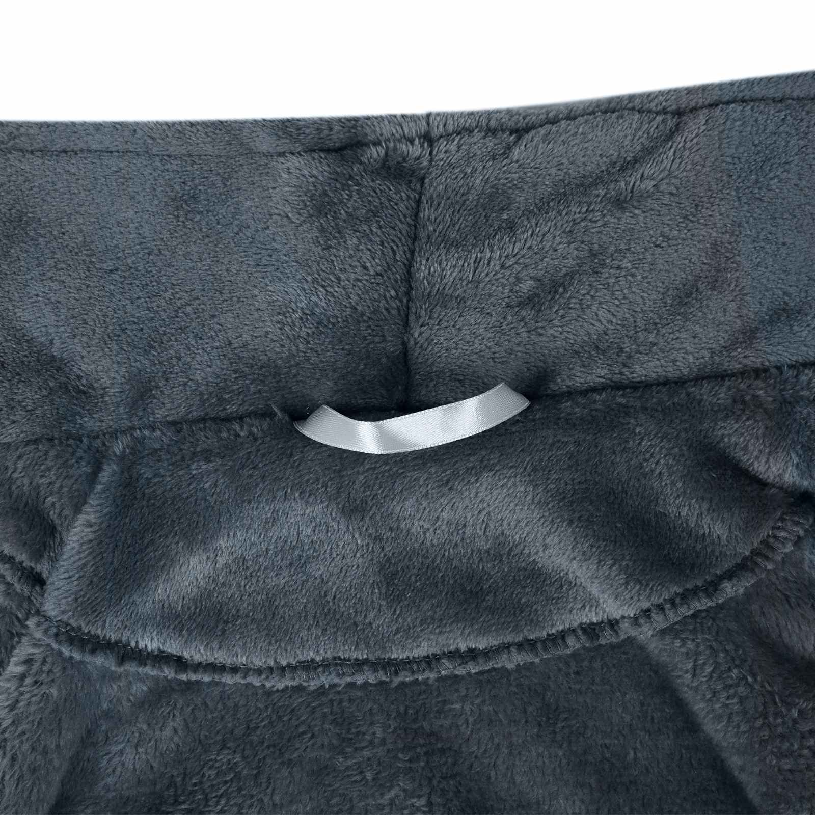 Župan Bez Kapuce Námořnická Modrá Xl Flanel