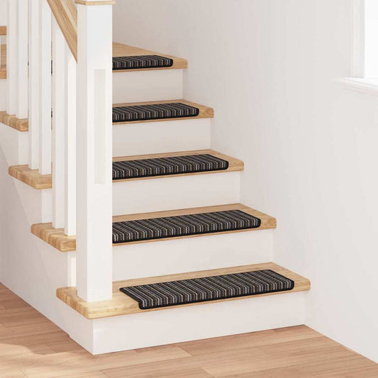 Samolepicí Schodové Rohože 15 Ks 65 X 21 X 4 Cm Non-Slip