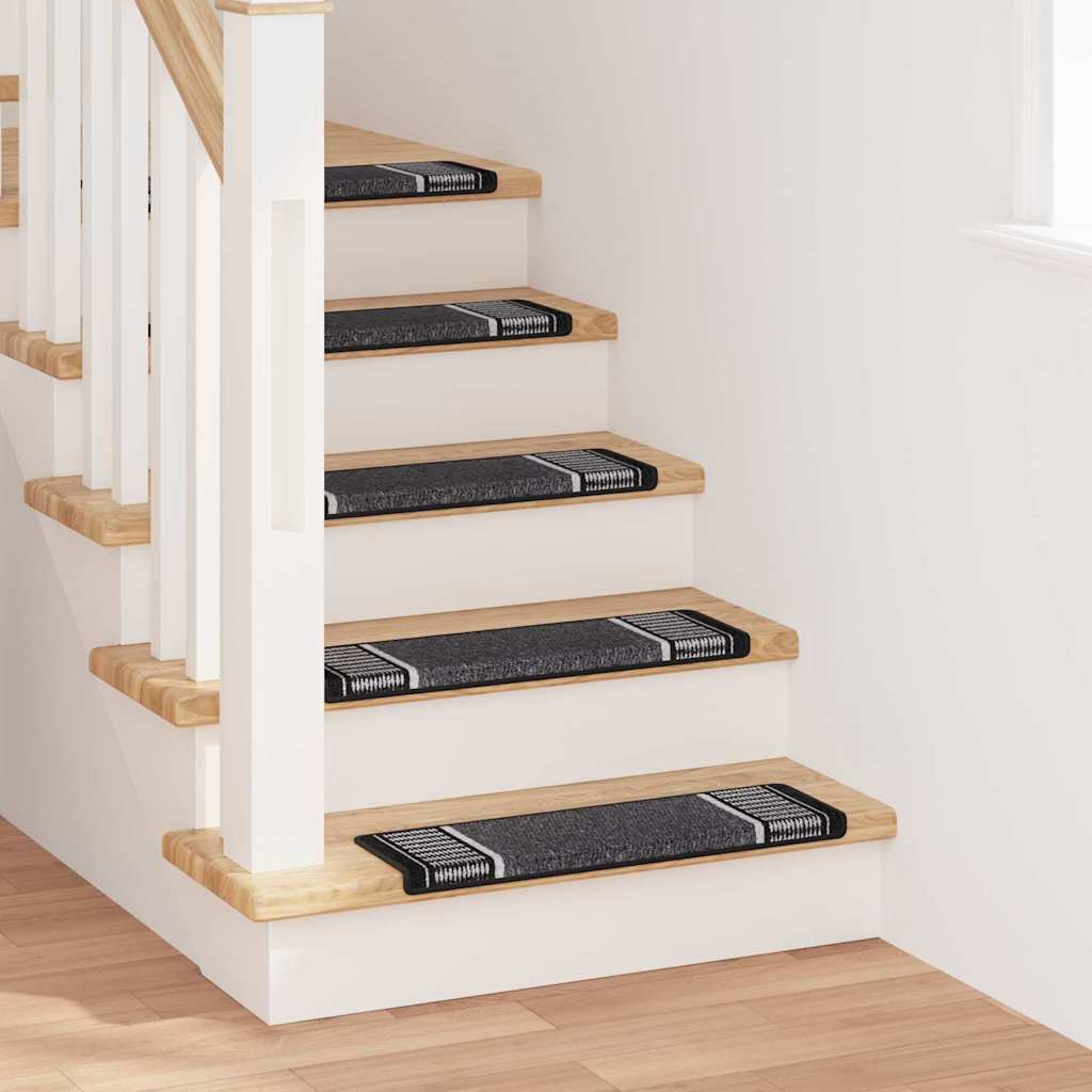Samolepicí Schodové Rohože 15 Ks 65 X 21 X 4 Cm Non-Slip