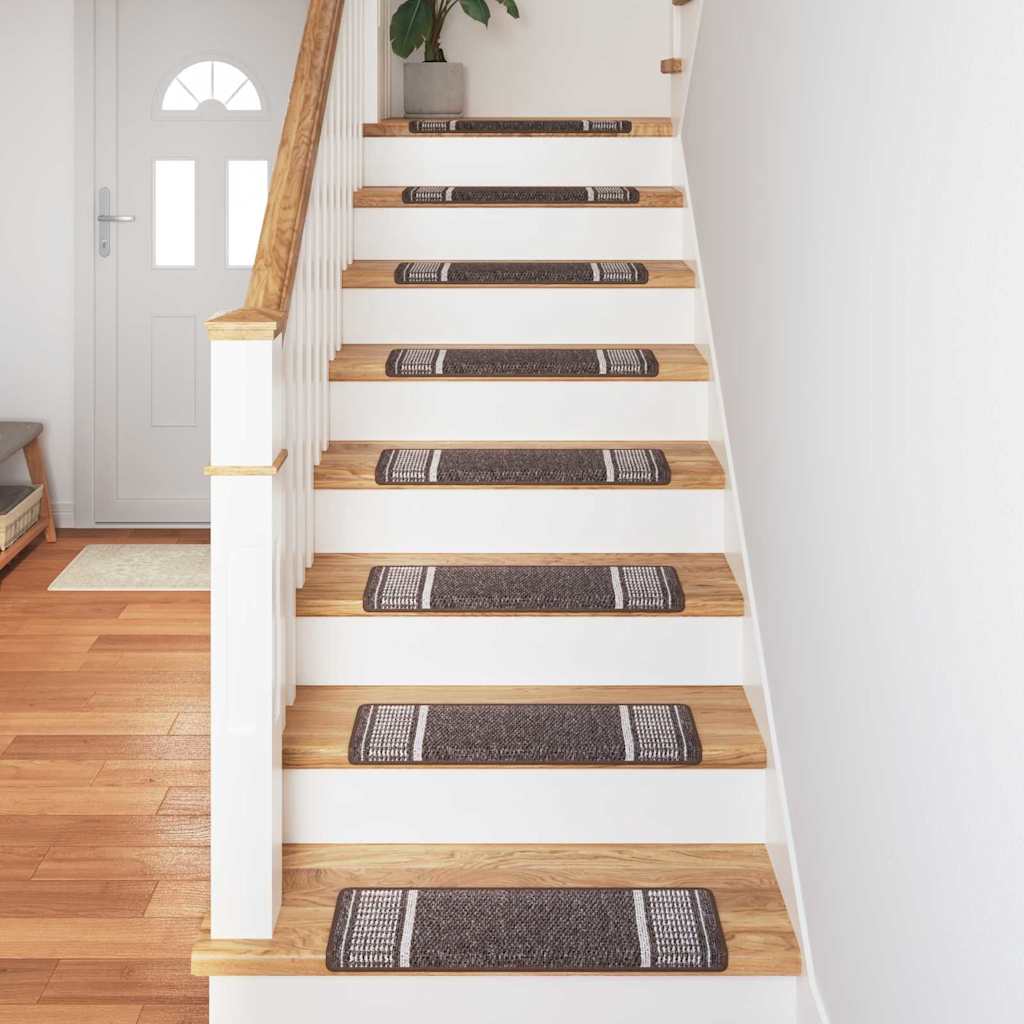 Samolepicí Schodové Rohože 15 Ks 65 X 21 X 4 Cm Non-Slip