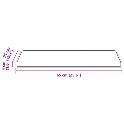 Samolepicí Schodové Rohože 15 Ks 65 X 21 X 4 Cm Non-Slip