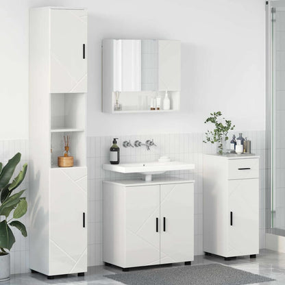 Sada Koupelnového Nábytku 4 Ks 61 X 35 X 64 Cm