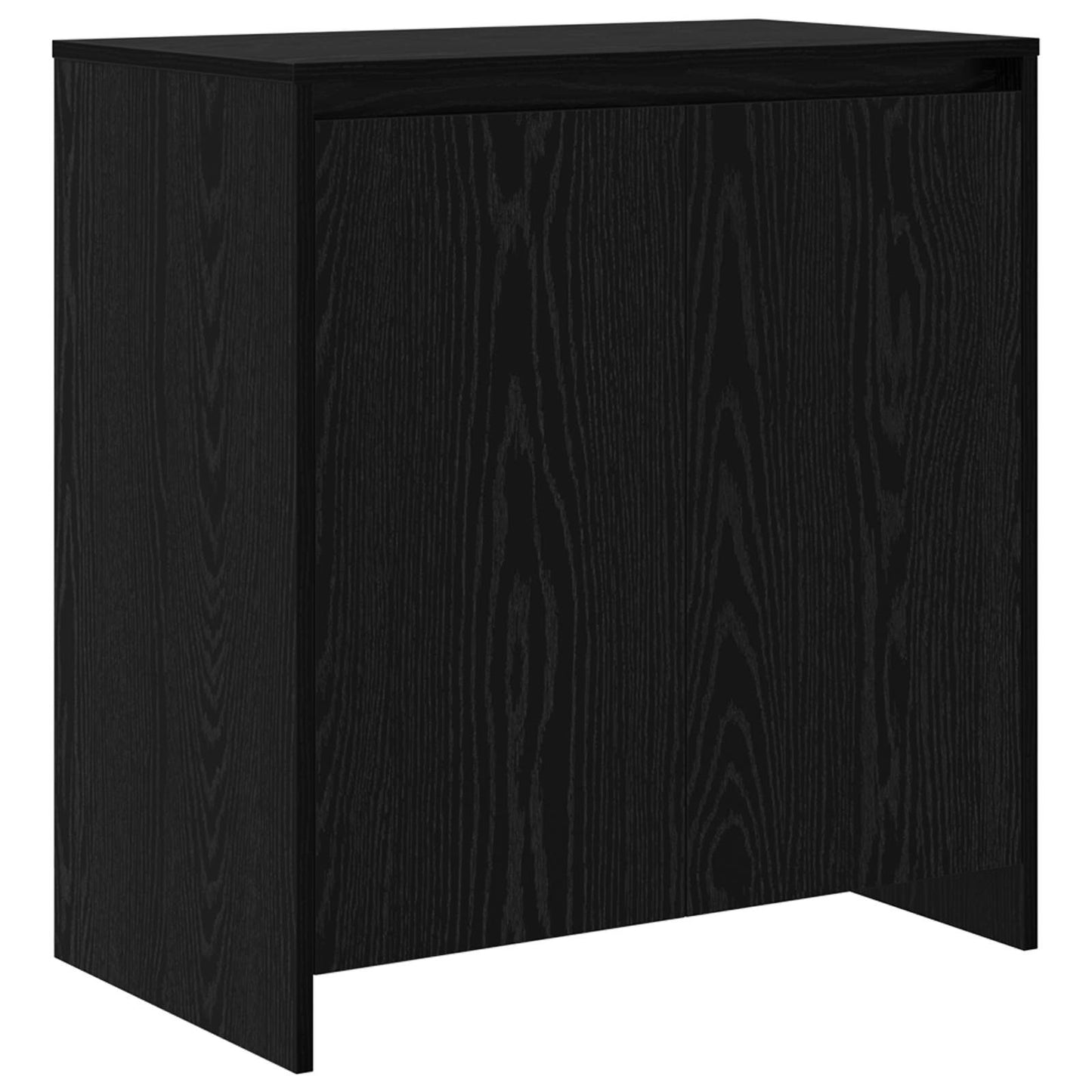 Servírovací Skříň 3 Ks Černý Dub 70 X 41 X 75 Cm