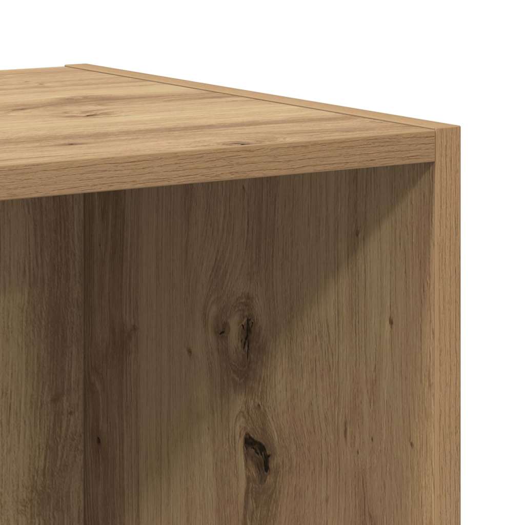 Sada Televizních Skříní 2 Ks Artisanový Dub Kompozitní Dřevo