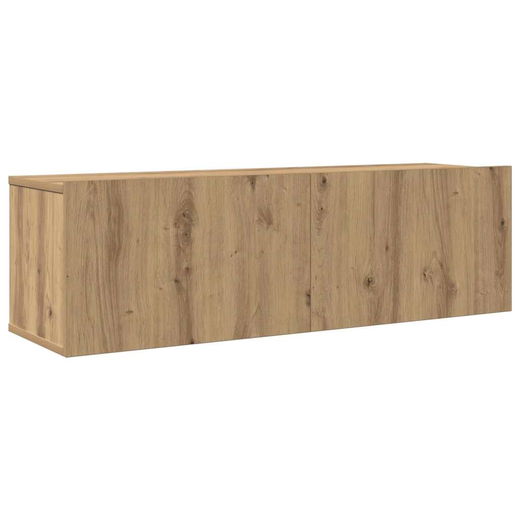 Tv Jednotky Nástěnný 4 Pcs Artisanový Dub Kompozitní Dřevo