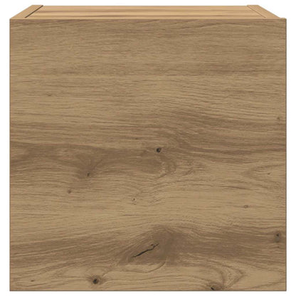Tv Jednotky Nástěnný 4 Pcs Artisanový Dub Kompozitní Dřevo